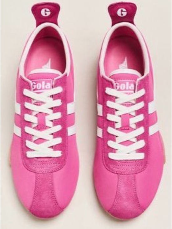 Gola Shoes - Gola Curve Sneaker-  Women's Hot Pink & White  w/White Stripes NWT Sneakers